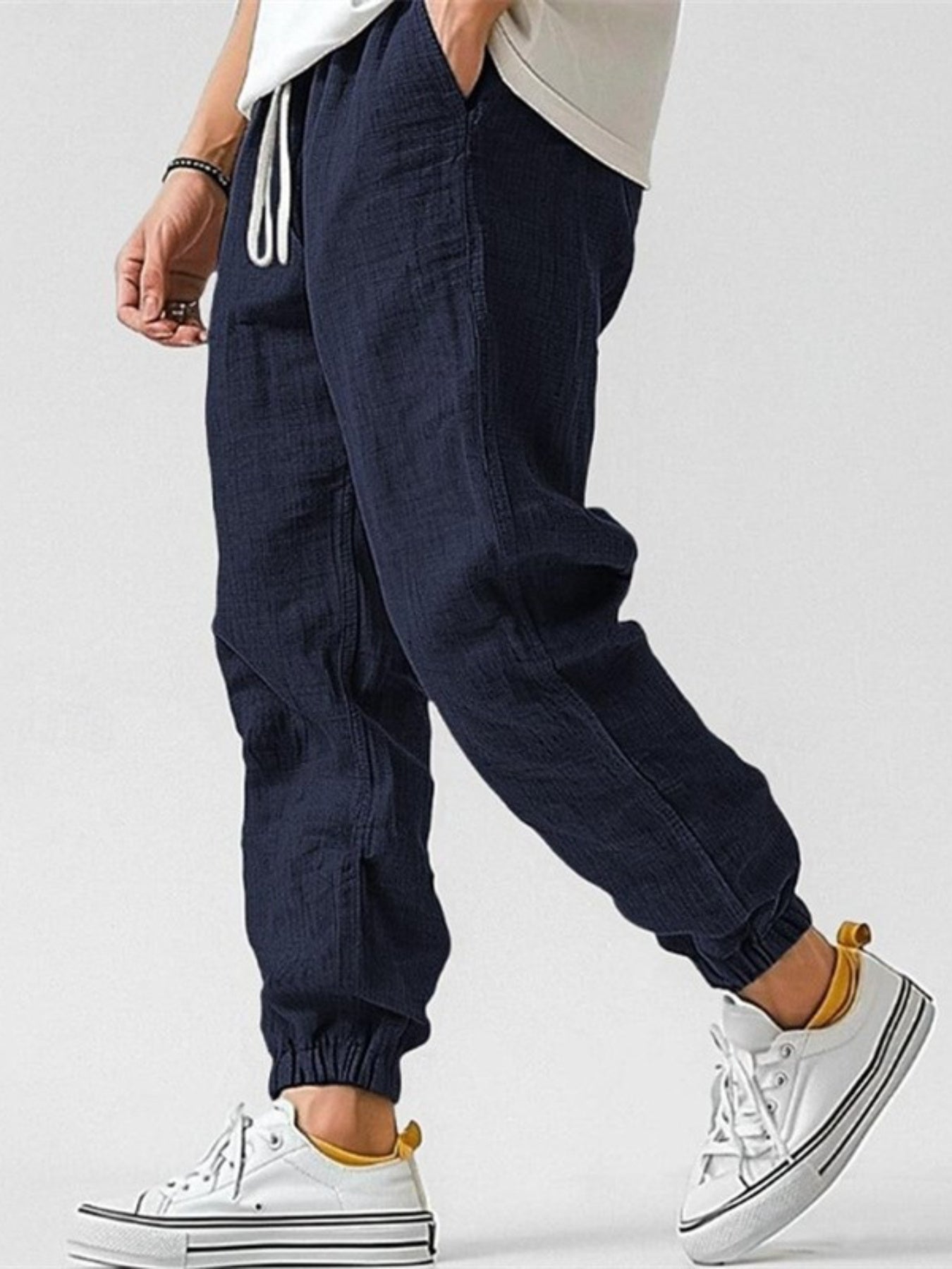 BRAIN™ | Men's Cotton-Linen Joggers