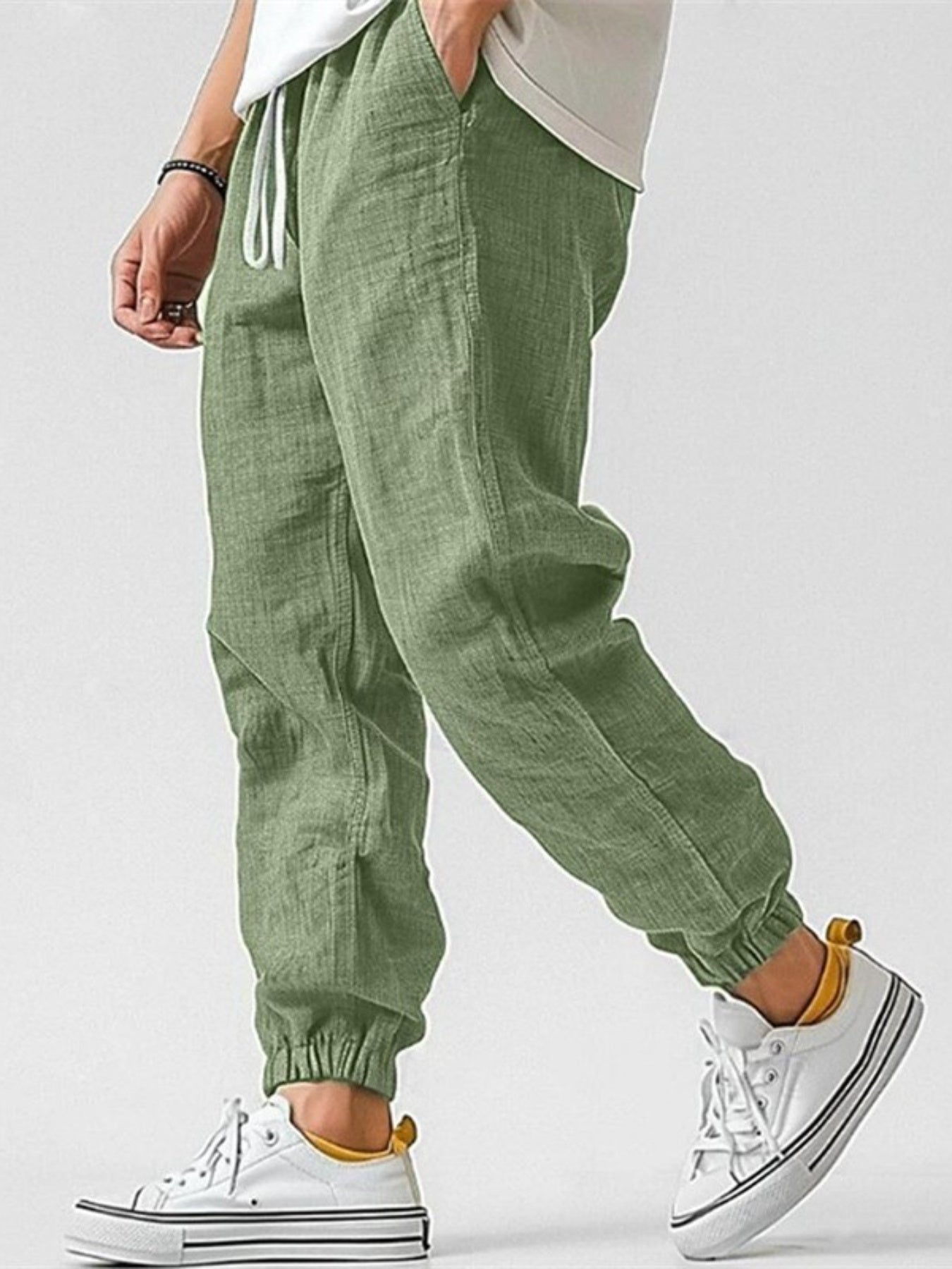 BRAIN™ | Men's Cotton-Linen Joggers