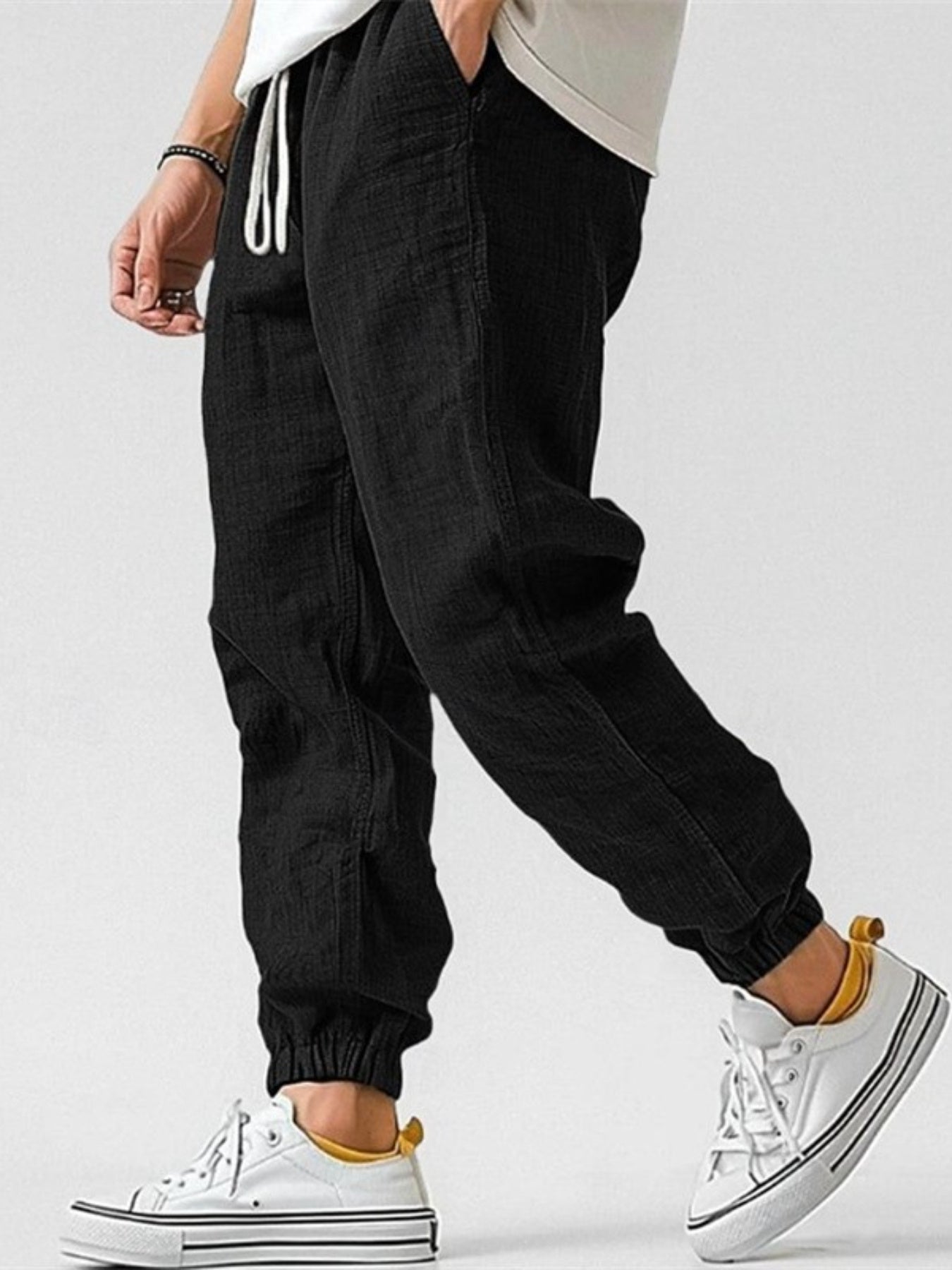 BRAIN™ | Men's Cotton-Linen Joggers