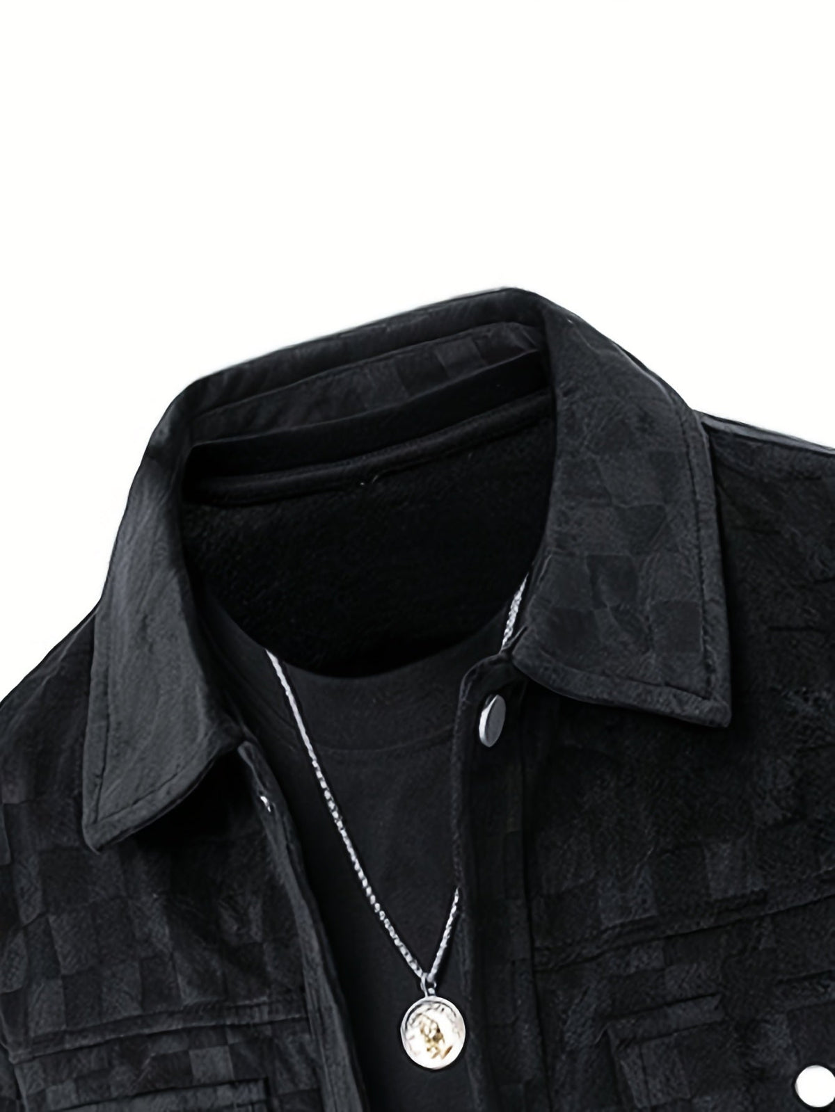 BRIAN™ | Mavrick Checkered Suede Jacket