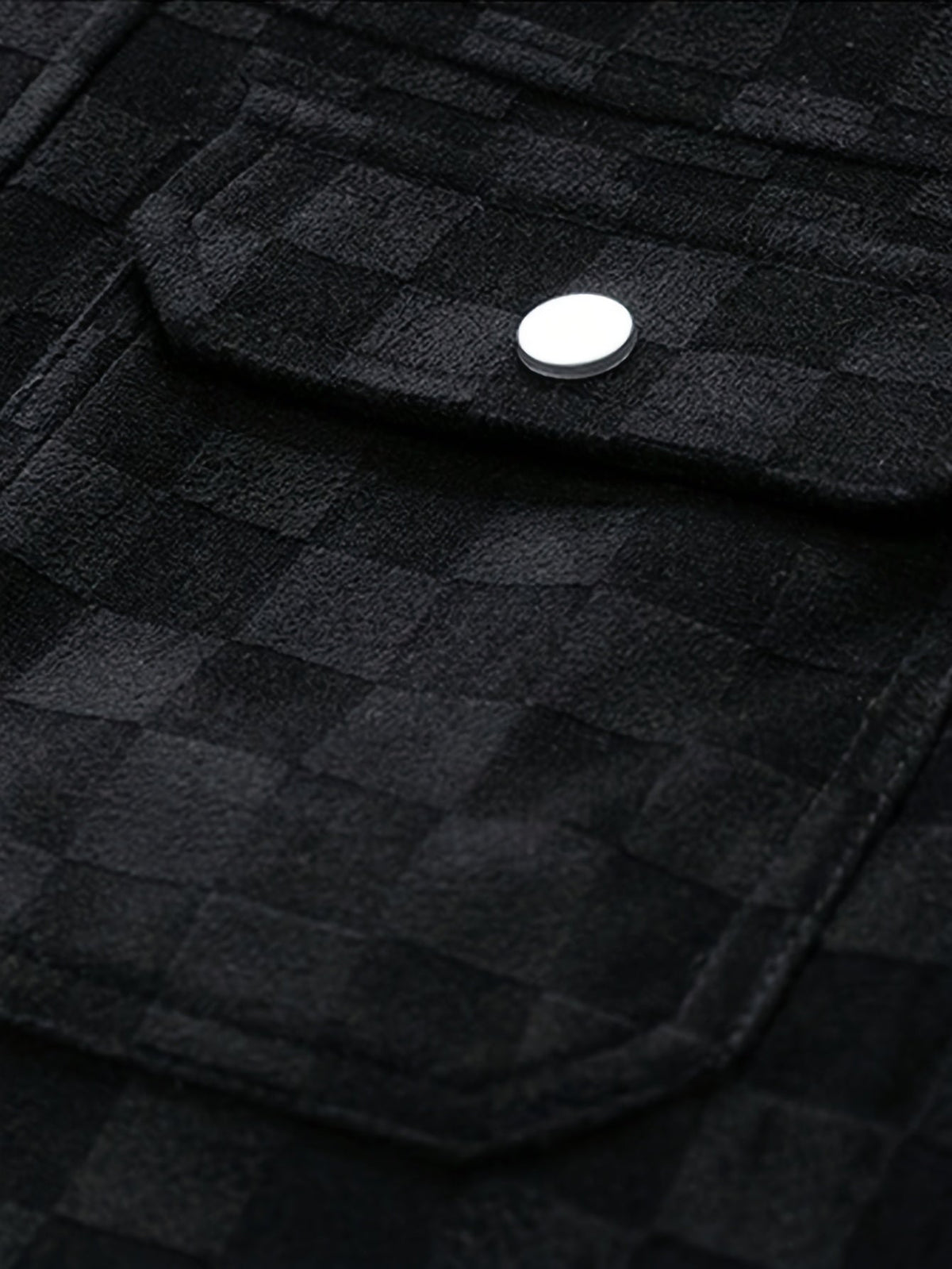 BRIAN™ | Mavrick Checkered Suede Jacket