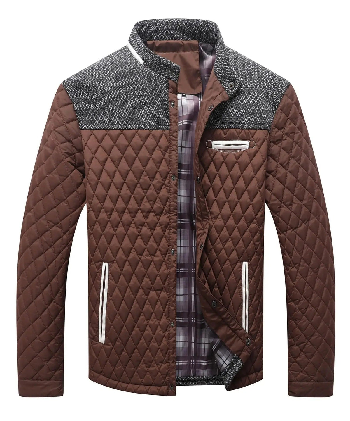 BRIAN™ | Men's Diamond Quilted Padded Jacket