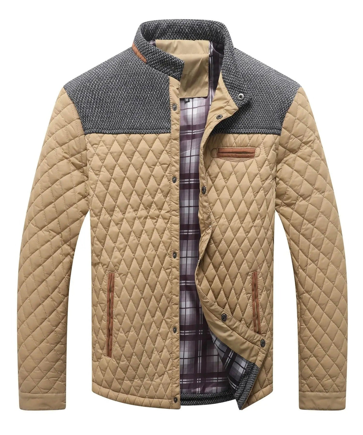 BRIAN™ | Men's Diamond Quilted Padded Jacket
