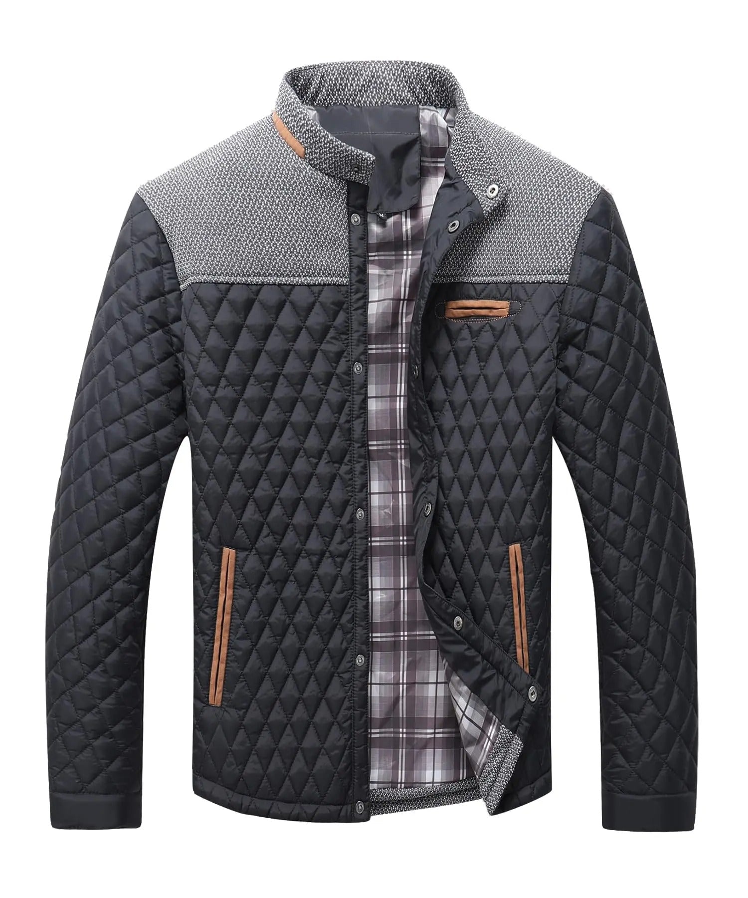 BRIAN™ | Men's Diamond Quilted Padded Jacket