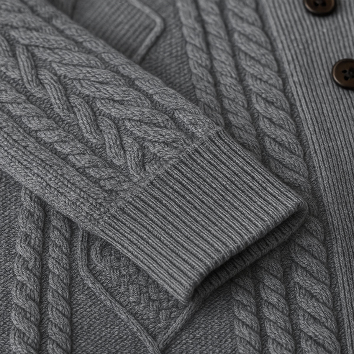 BRAIN™ | Button-Front Cardigan