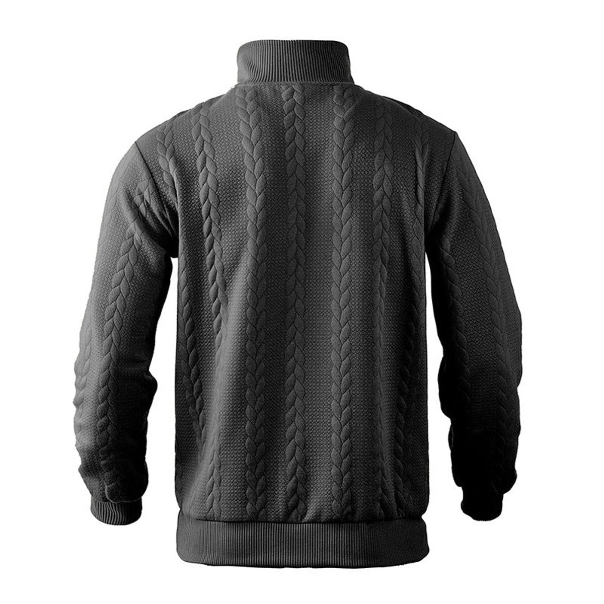 BRIAN™ | Cable Knit Quarter-Zip Pullover Sweater