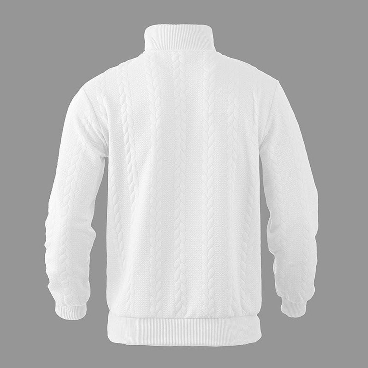 BRIAN™ | Cable Knit Quarter-Zip Pullover Sweater