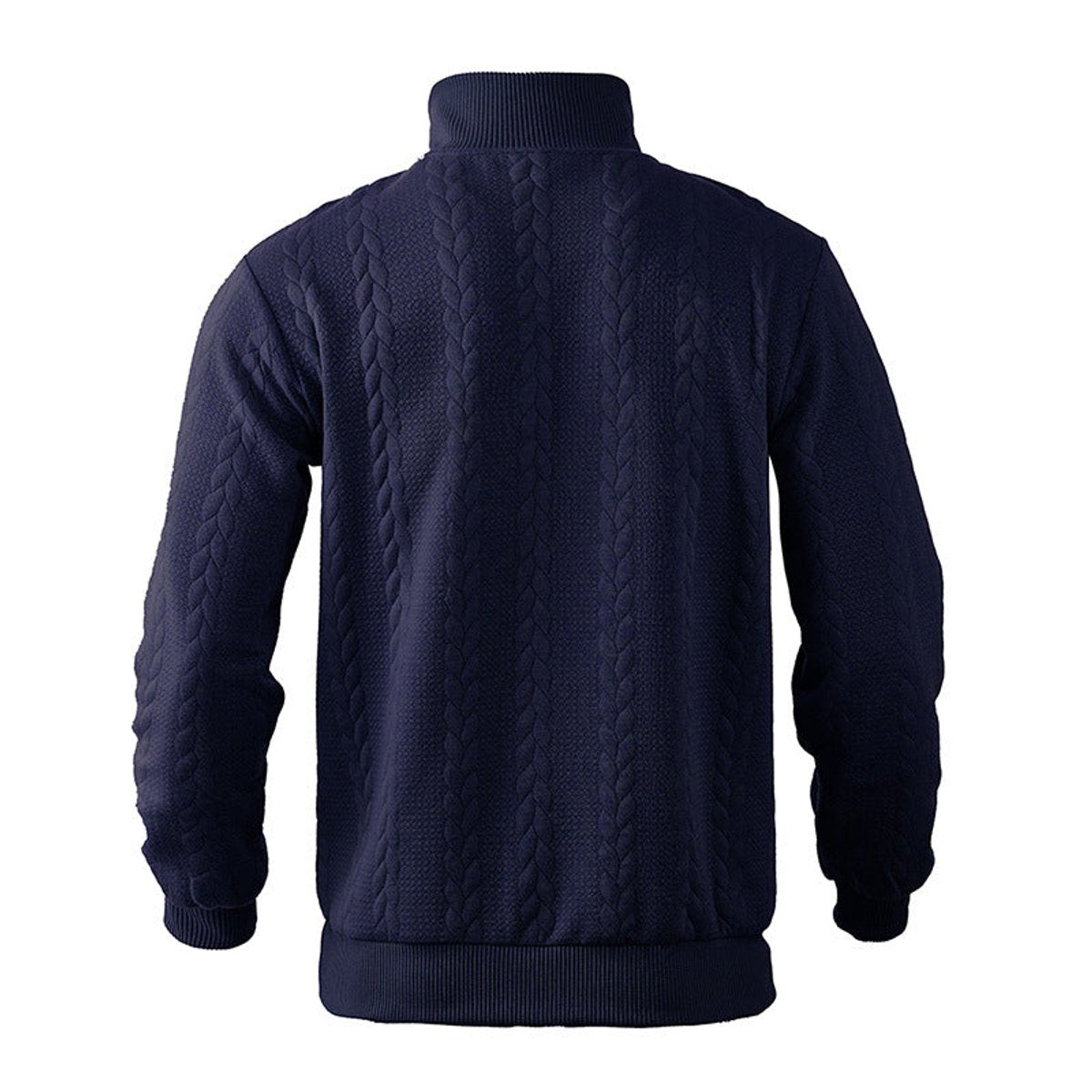 BRIAN™ | Cable Knit Quarter-Zip Pullover Sweater