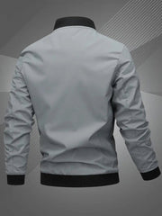 BRIAN™ | Casual Lightweight Zip-Up Bomber Jacket