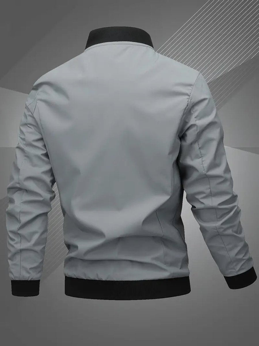 BRIAN™ | Casual Lightweight Zip-Up Bomber Jacket