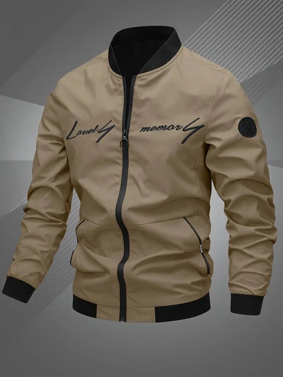 BRIAN™ | Casual Lightweight Zip-Up Bomber Jacket