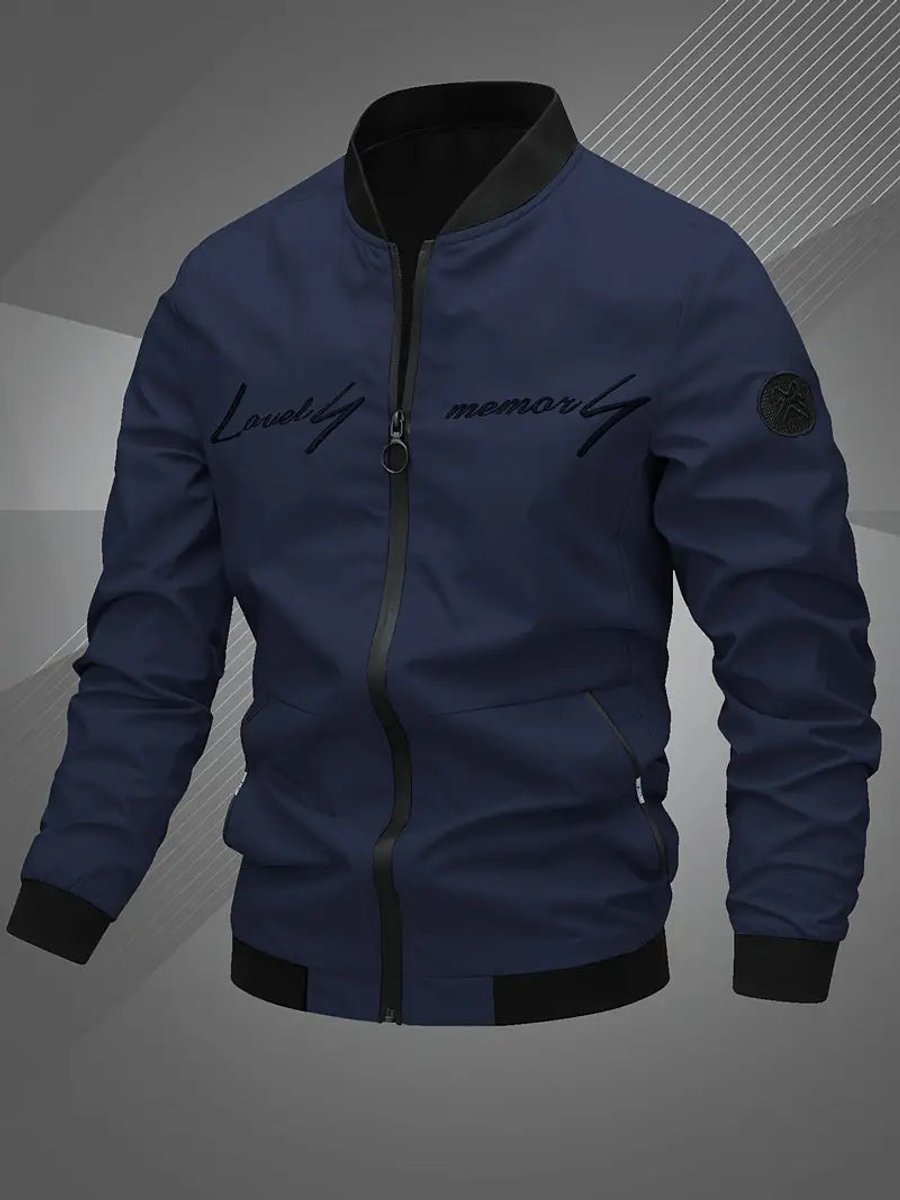 BRIAN™ | Casual Lightweight Zip-Up Bomber Jacket