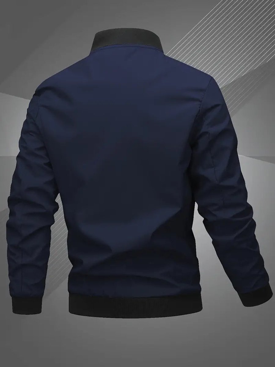 BRIAN™ | Casual Lightweight Zip-Up Bomber Jacket