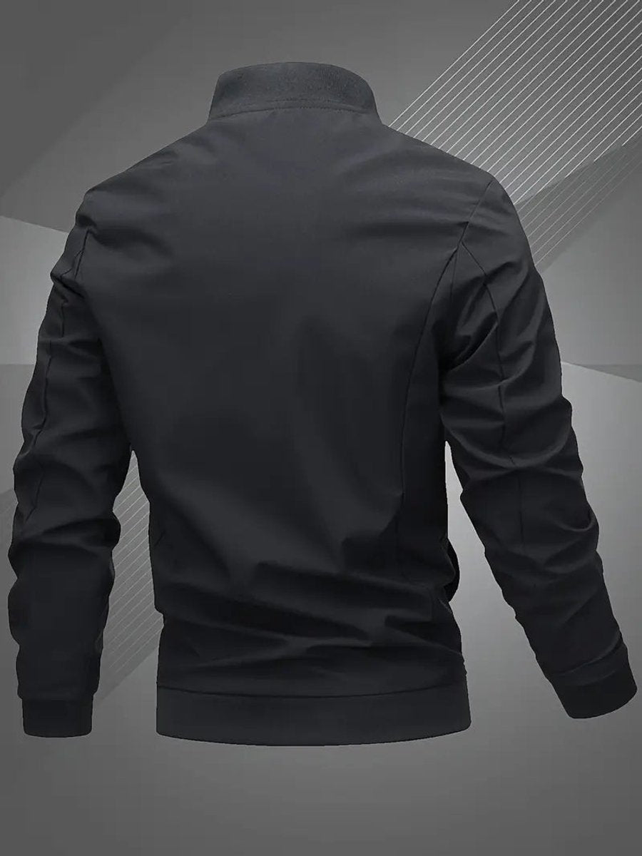 BRIAN™ | Casual Lightweight Zip-Up Bomber Jacket