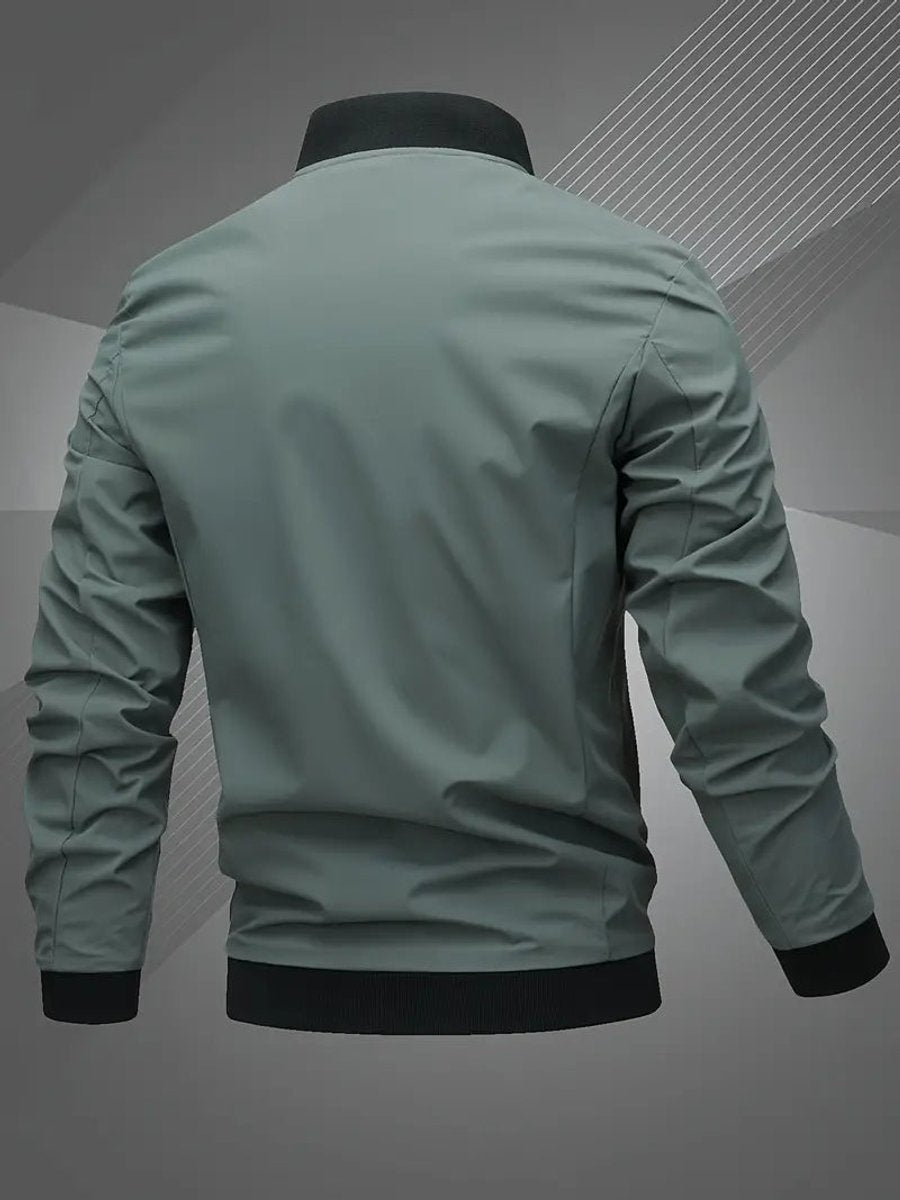 BRIAN™ | Casual Lightweight Zip-Up Bomber Jacket