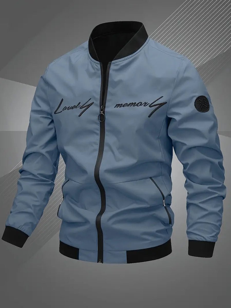 BRIAN™ | Casual Lightweight Zip-Up Bomber Jacket