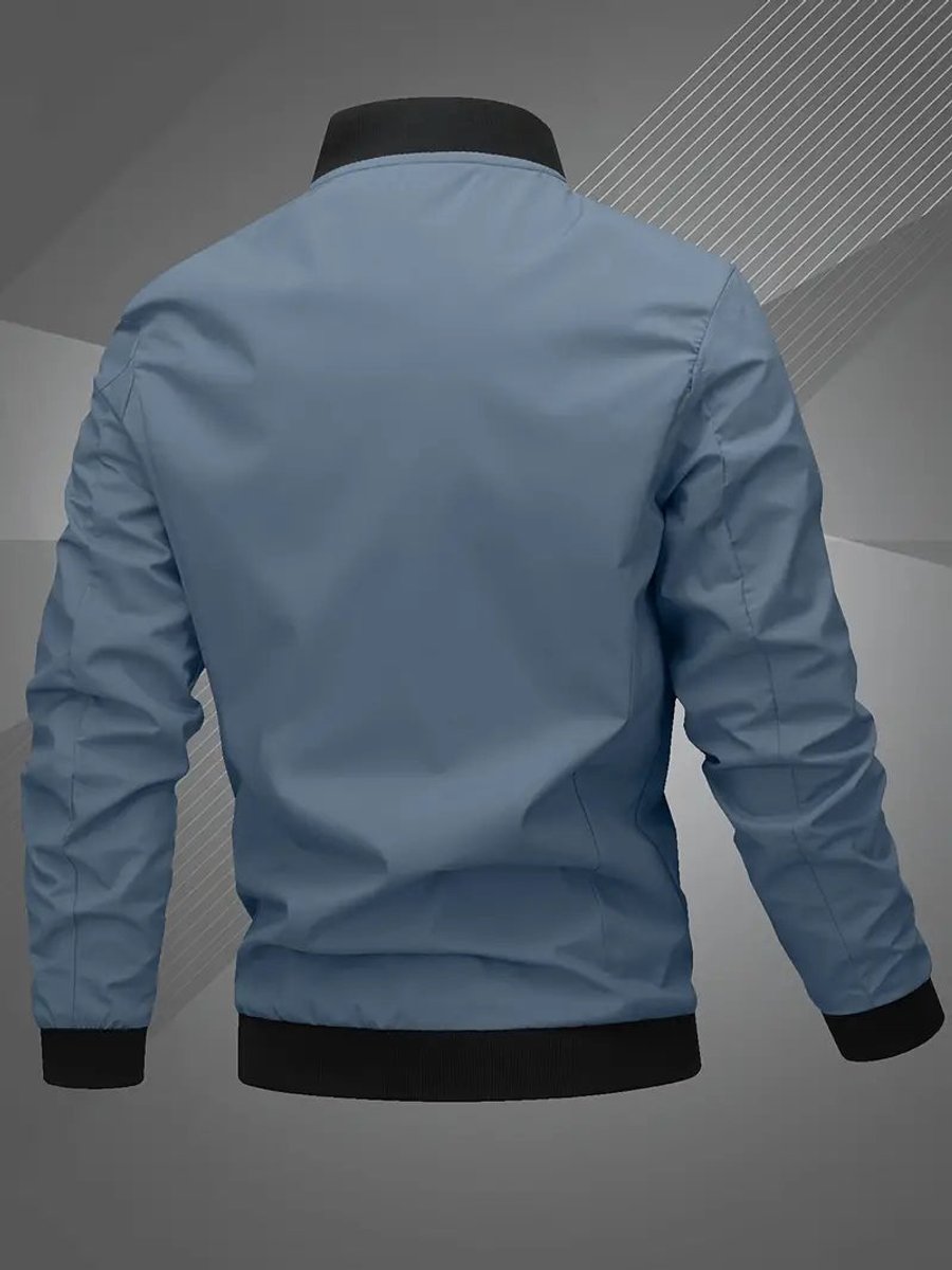 BRIAN™ | Casual Lightweight Zip-Up Bomber Jacket