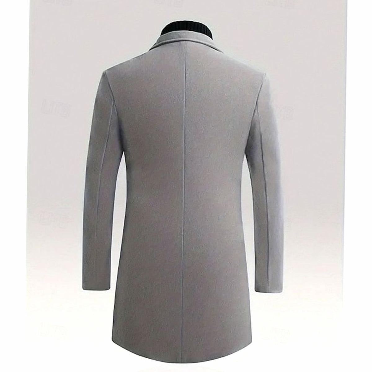 BRIAN™ | Classic Long Wool Coat Single-Breasted Overcoat