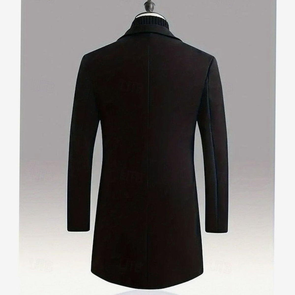BRIAN™ | Classic Long Wool Coat Single-Breasted Overcoat
