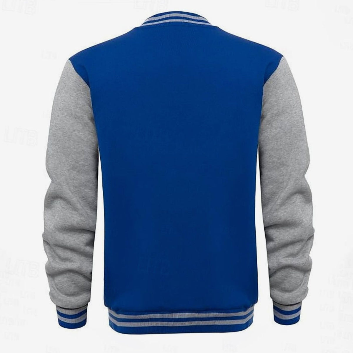 BRIAN™ | Classic Varsity Bomber Jacket with Ribbed Trim and Snap Buttons