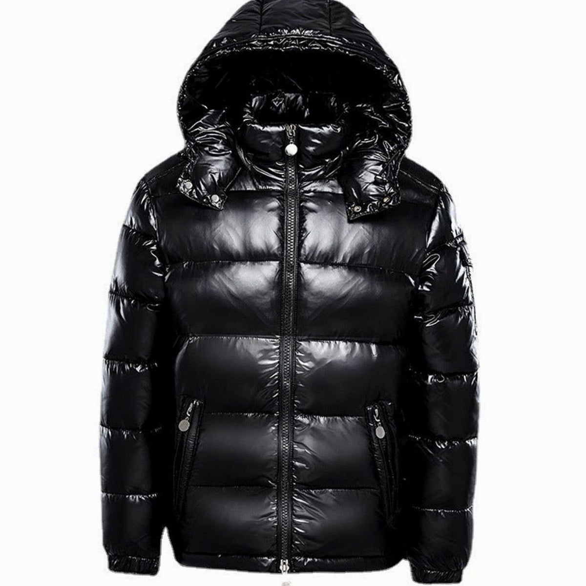 BRIAN™ | Hooded Puffer Quilted Jacket Full-Zip Winter Coat