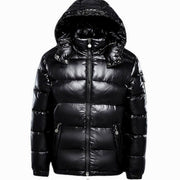 BRIAN™ | Hooded Puffer Quilted Jacket Full-Zip Winter Coat