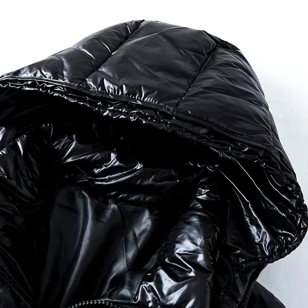 BRIAN™ | Hooded Puffer Quilted Jacket Full-Zip Winter Coat