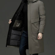 BRIAN™ | Insulated Hooded Long Puffer Winter Coat