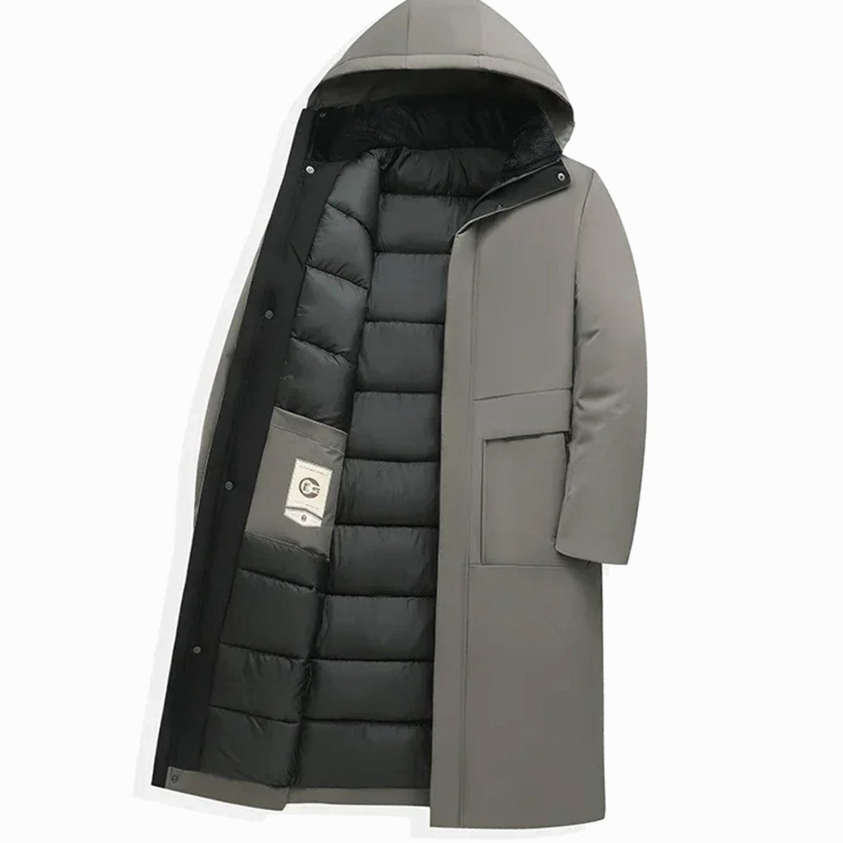 BRIAN™ | Insulated Hooded Long Puffer Winter Coat