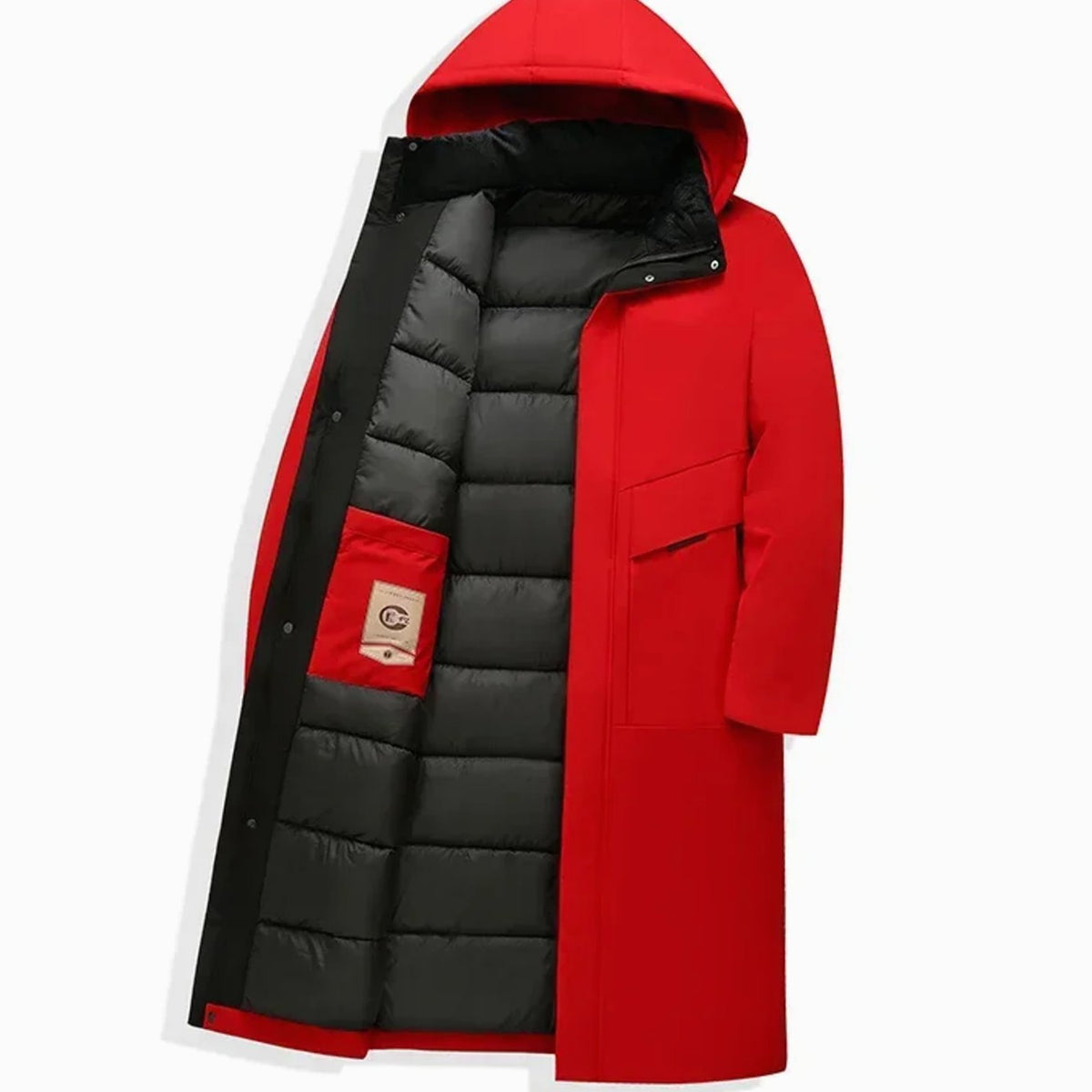 BRIAN™ | Insulated Hooded Long Puffer Winter Coat