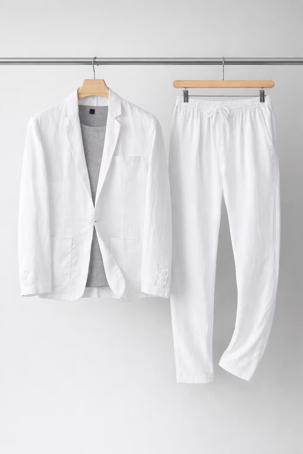 BRAIN™ | Men's Acetate-Linen Suit