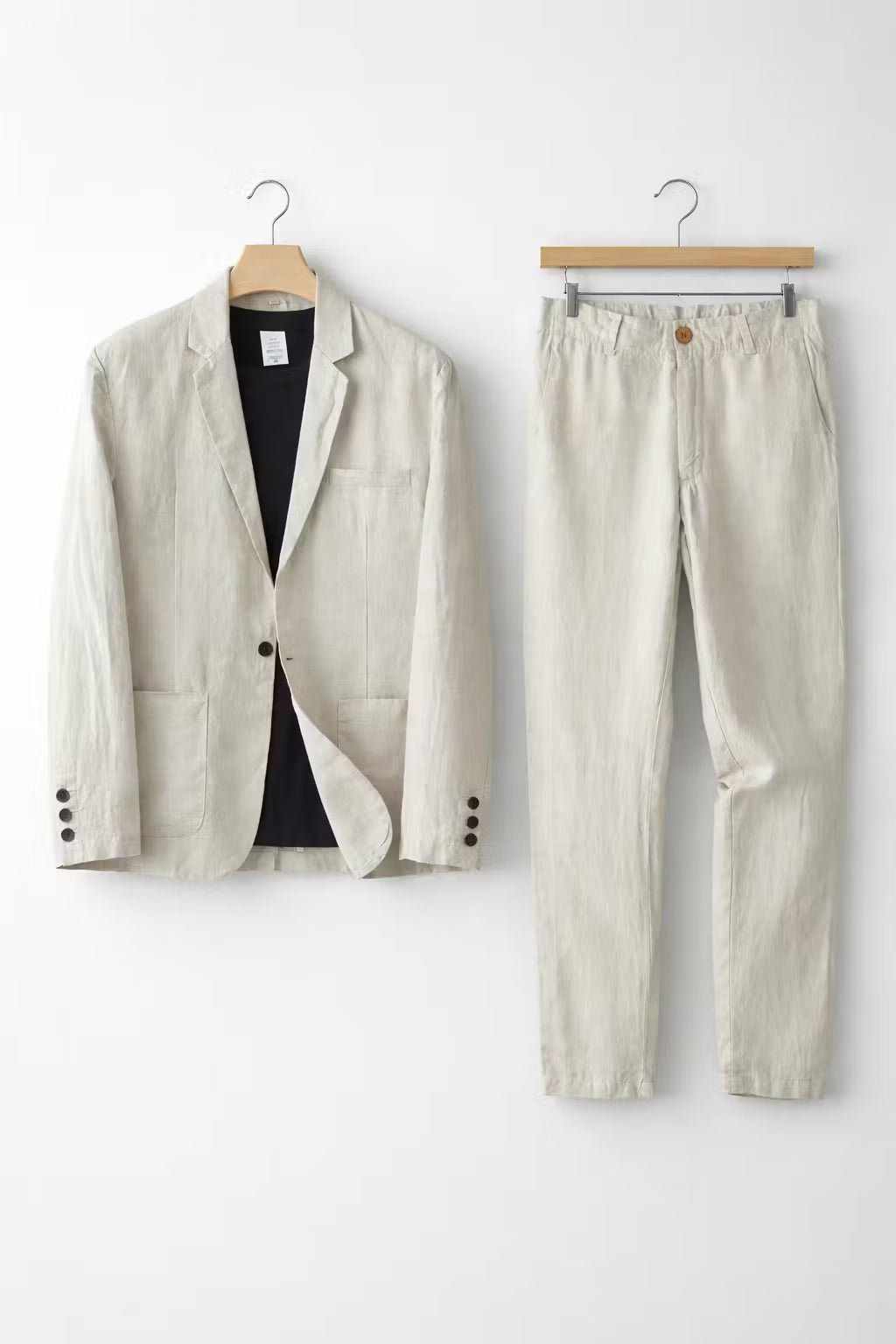 BRAIN™ | Men's Acetate-Linen Suit