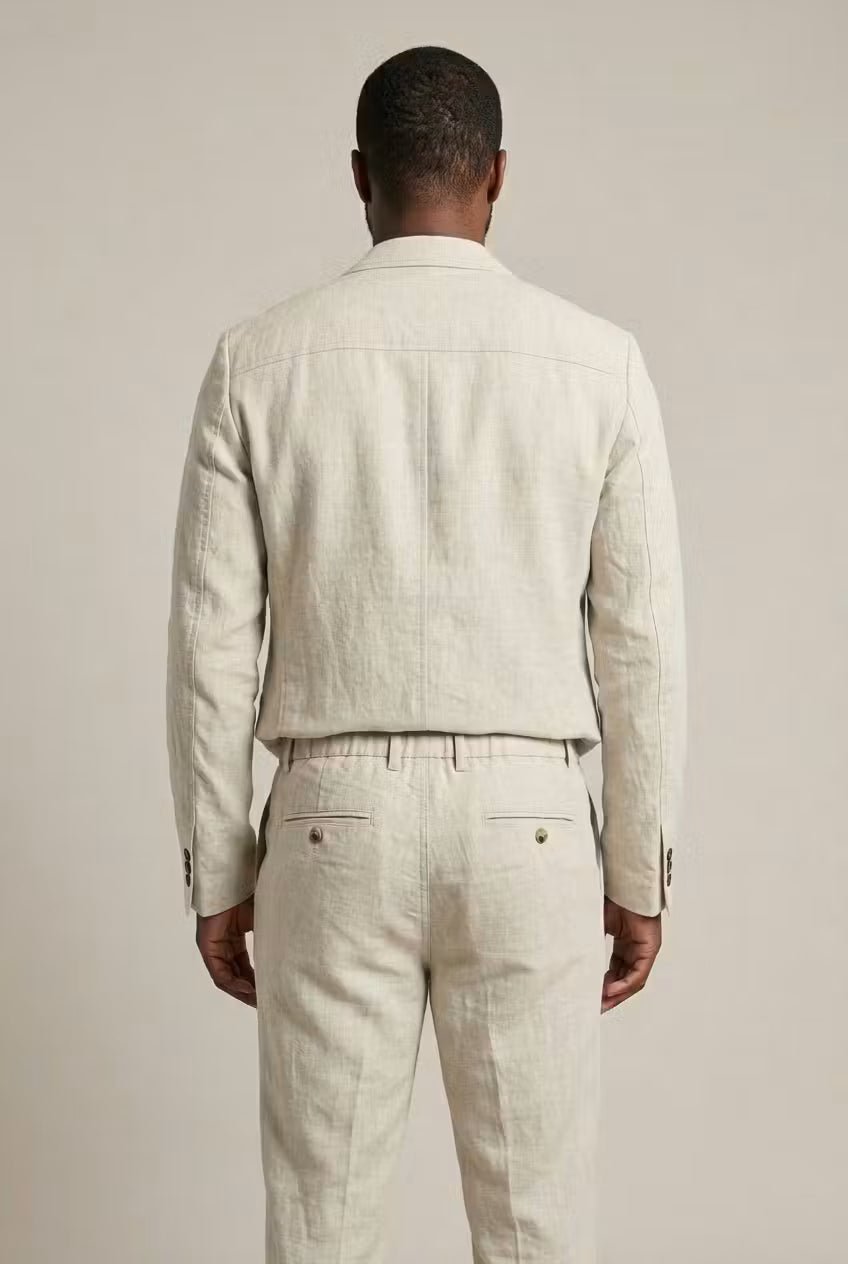 BRAIN™ | Men's Acetate-Linen Suit