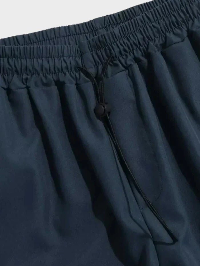 BRIAN™ | Wide-Leg Cargo Pants with Elastic Waist and Toggle Cuffs