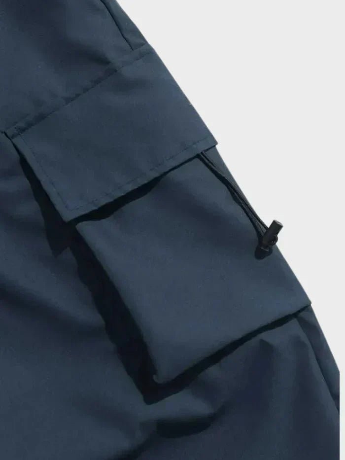 BRIAN™ | Wide-Leg Cargo Pants with Elastic Waist and Toggle Cuffs