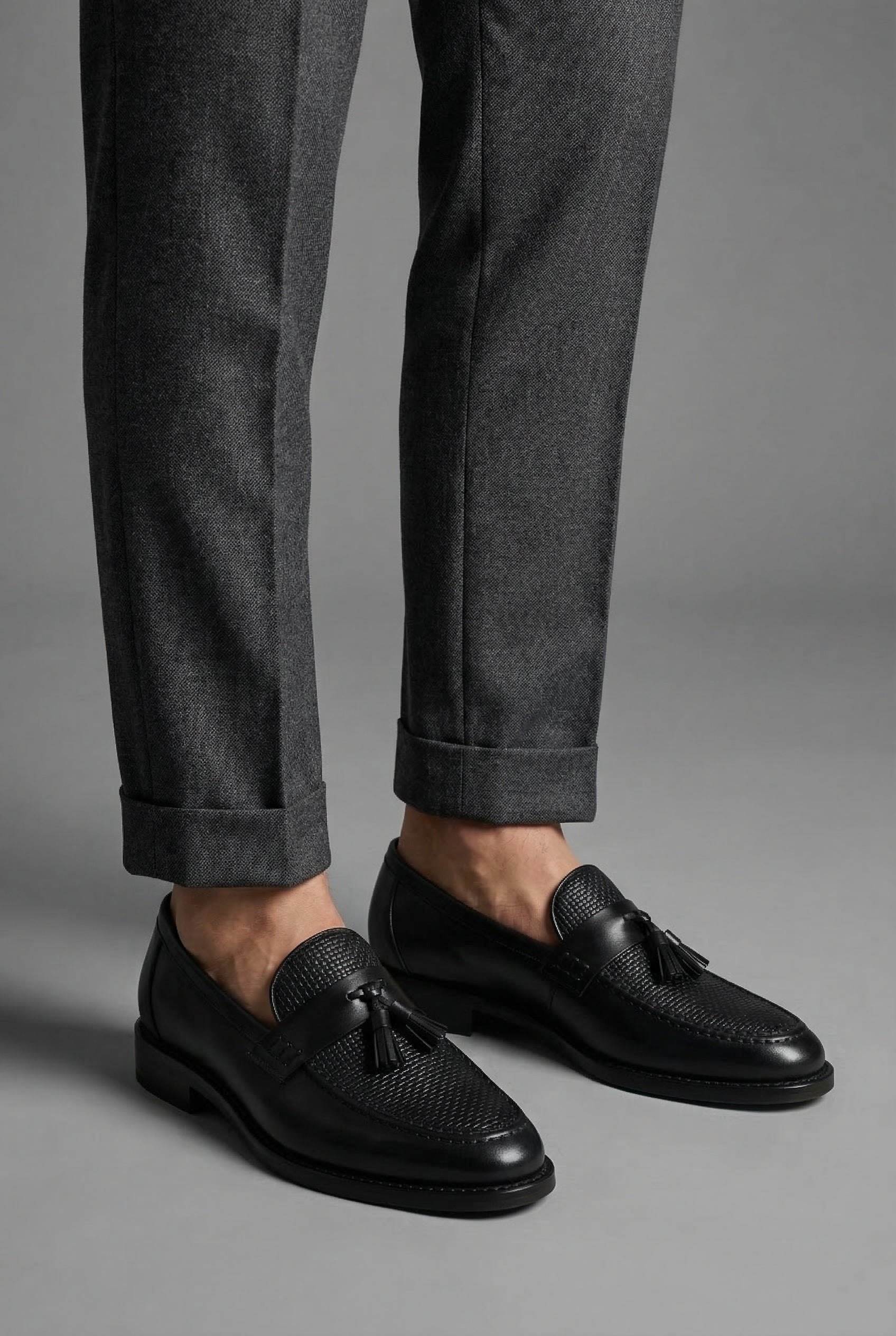 BRAIN™ | Men's Woven Tassel Loafers