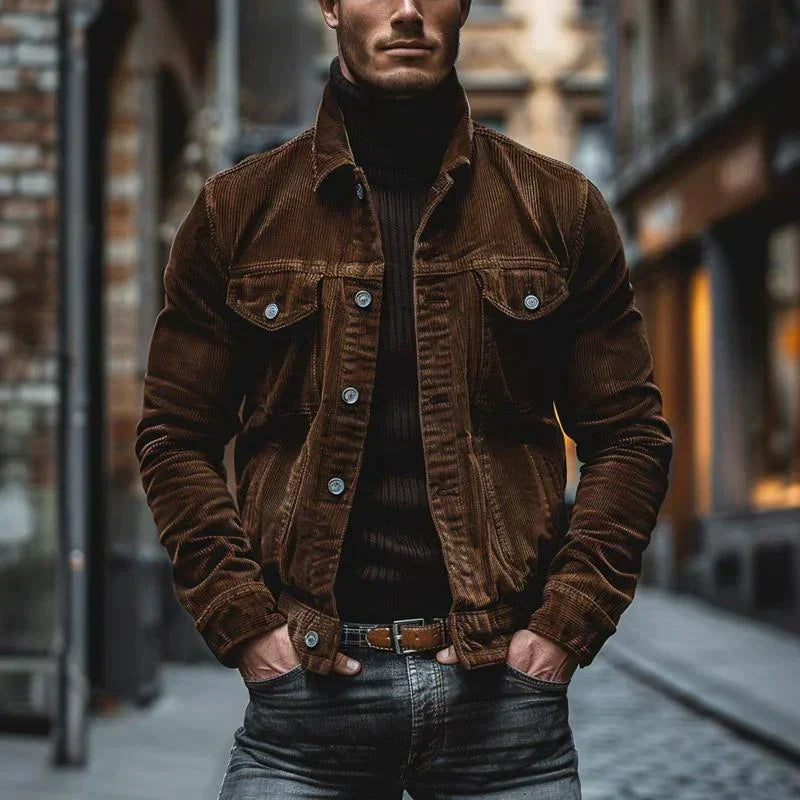 BRIAN™ | RETRO CORDUROY JACKET