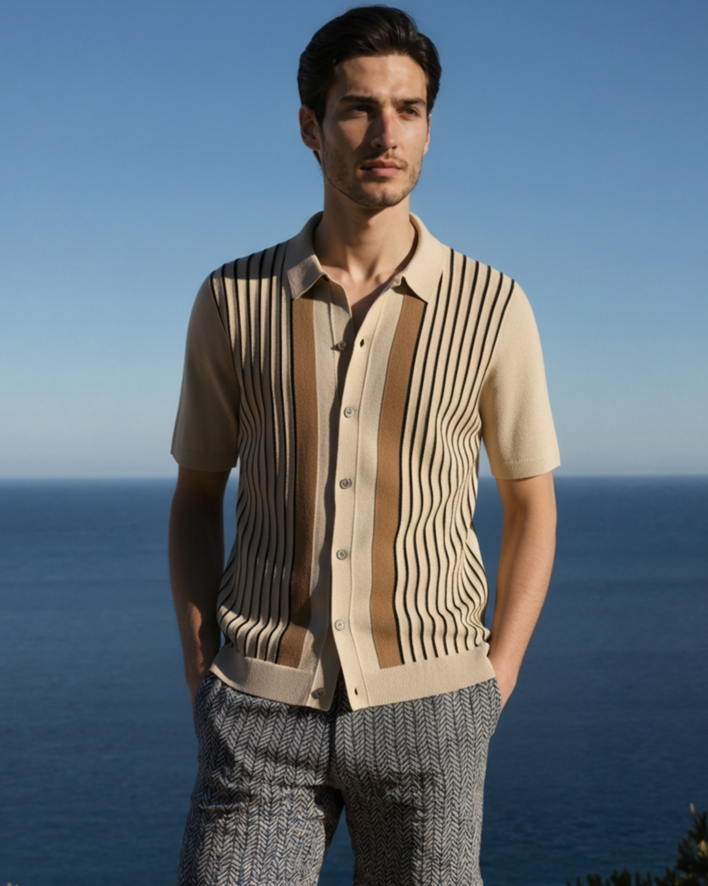 BRAIN™ | Monte knit polo