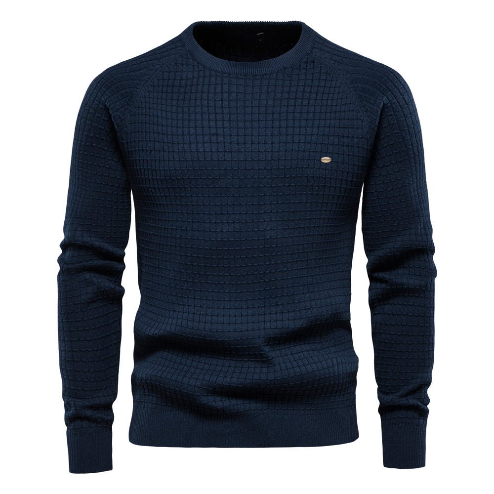 BRIAN™ | Oliver Textured Long-Sleeve Winter Sweater