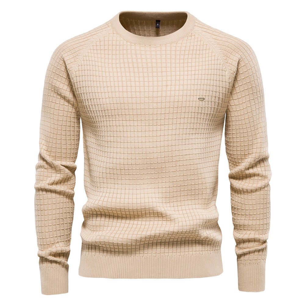 BRIAN™ | Oliver Textured Long-Sleeve Winter Sweater