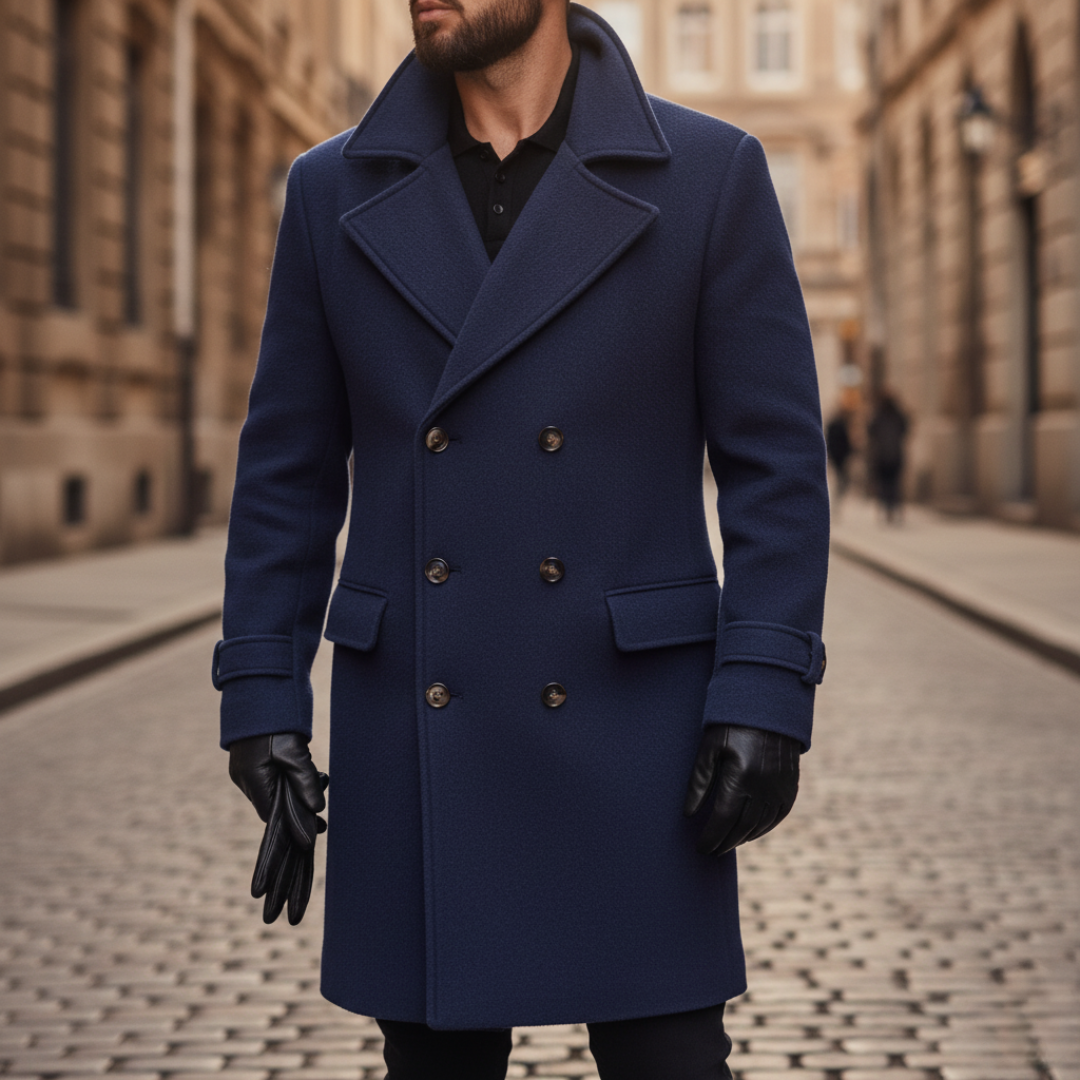 BRIAN™ | Classic Wool Overcoat