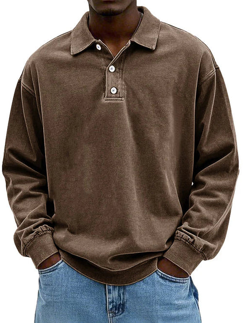 BRAIN™ | DAILY LONG SLEEVE POLO