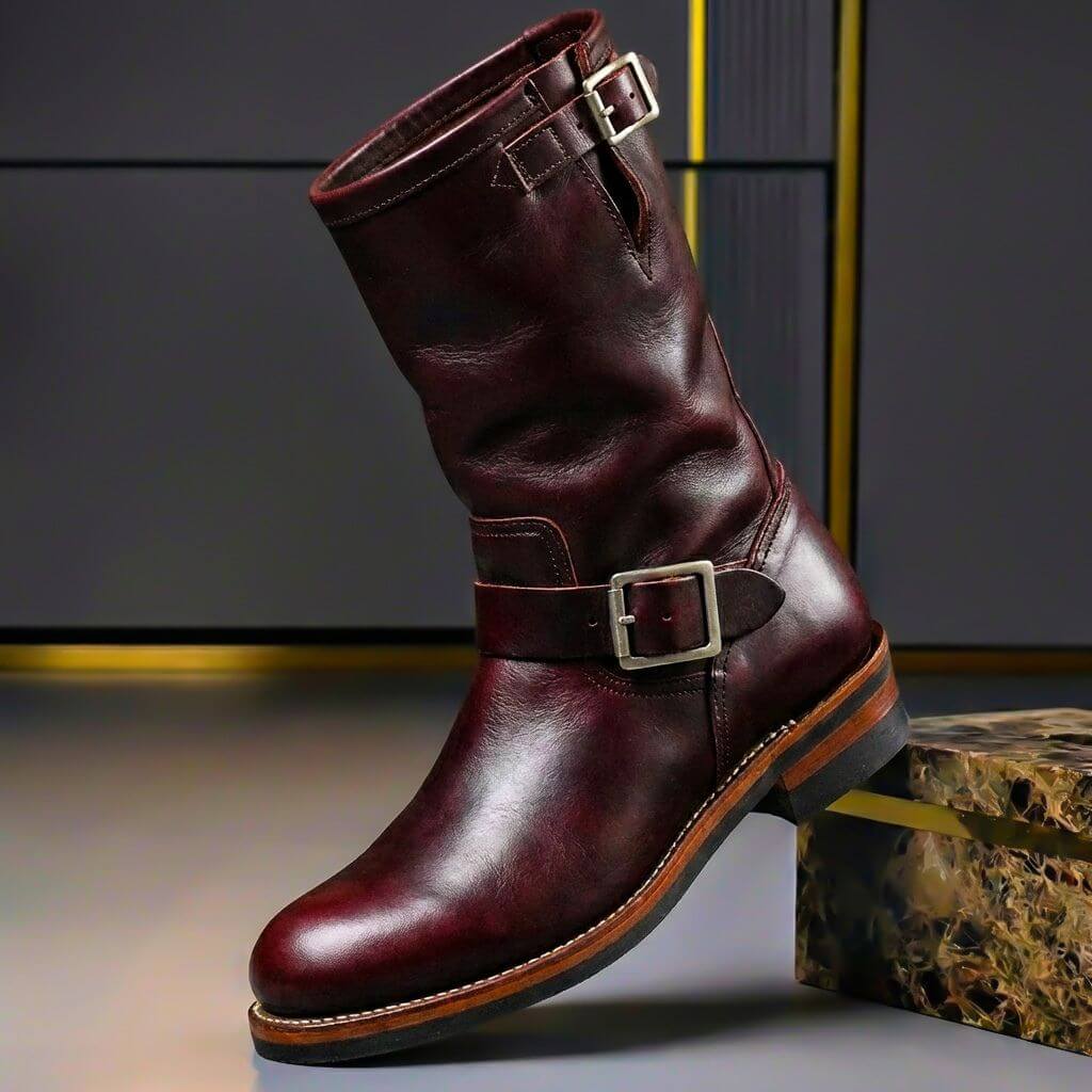 BRIAN™ | Bancroft Vintage Leather Boots