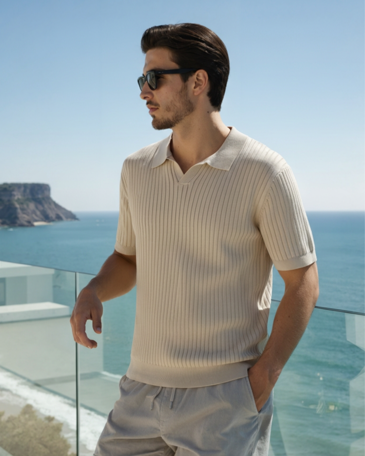 BRAIN™ | PREMIUM RIBBED POLO