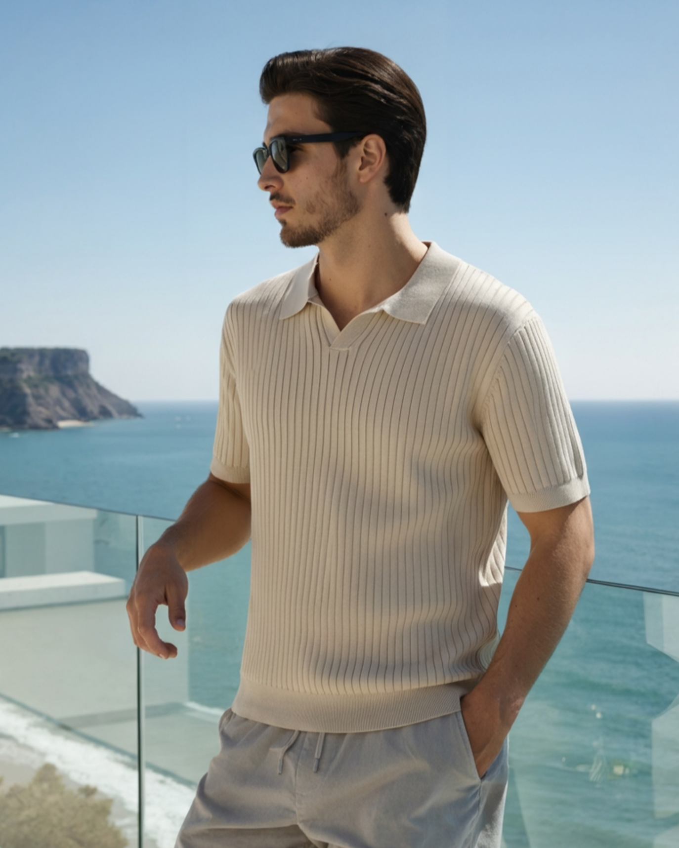 BRAIN™ | PREMIUM RIBBED POLO