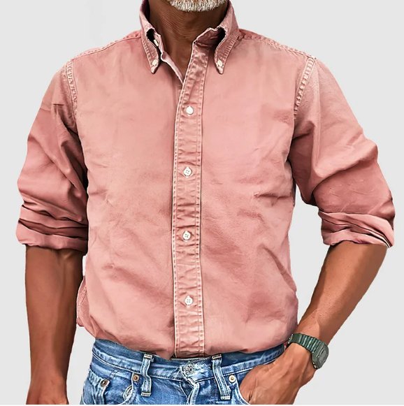 BRIAN™ | Men's Classic Cotton Oxford Shirt