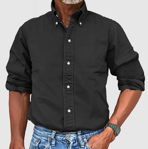 BRIAN™ | Men's Classic Cotton Oxford Shirt