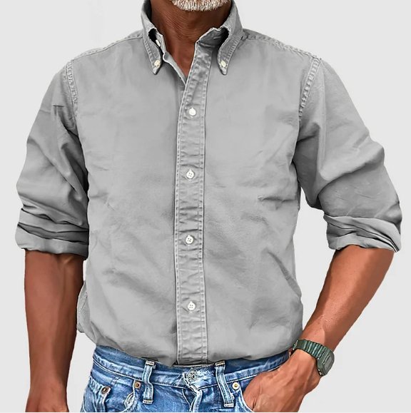 BRIAN™ | Men's Classic Cotton Oxford Shirt
