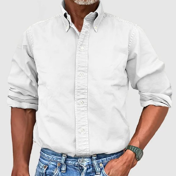 BRIAN™ | Men's Classic Cotton Oxford Shirt