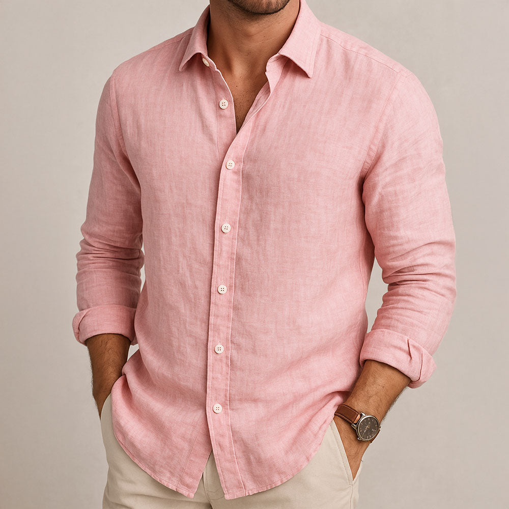 BRAIN™ | SIMPLE LINEN SHIRT